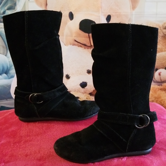Size 12 Black Zip Up Boots - Picture 1 of 7